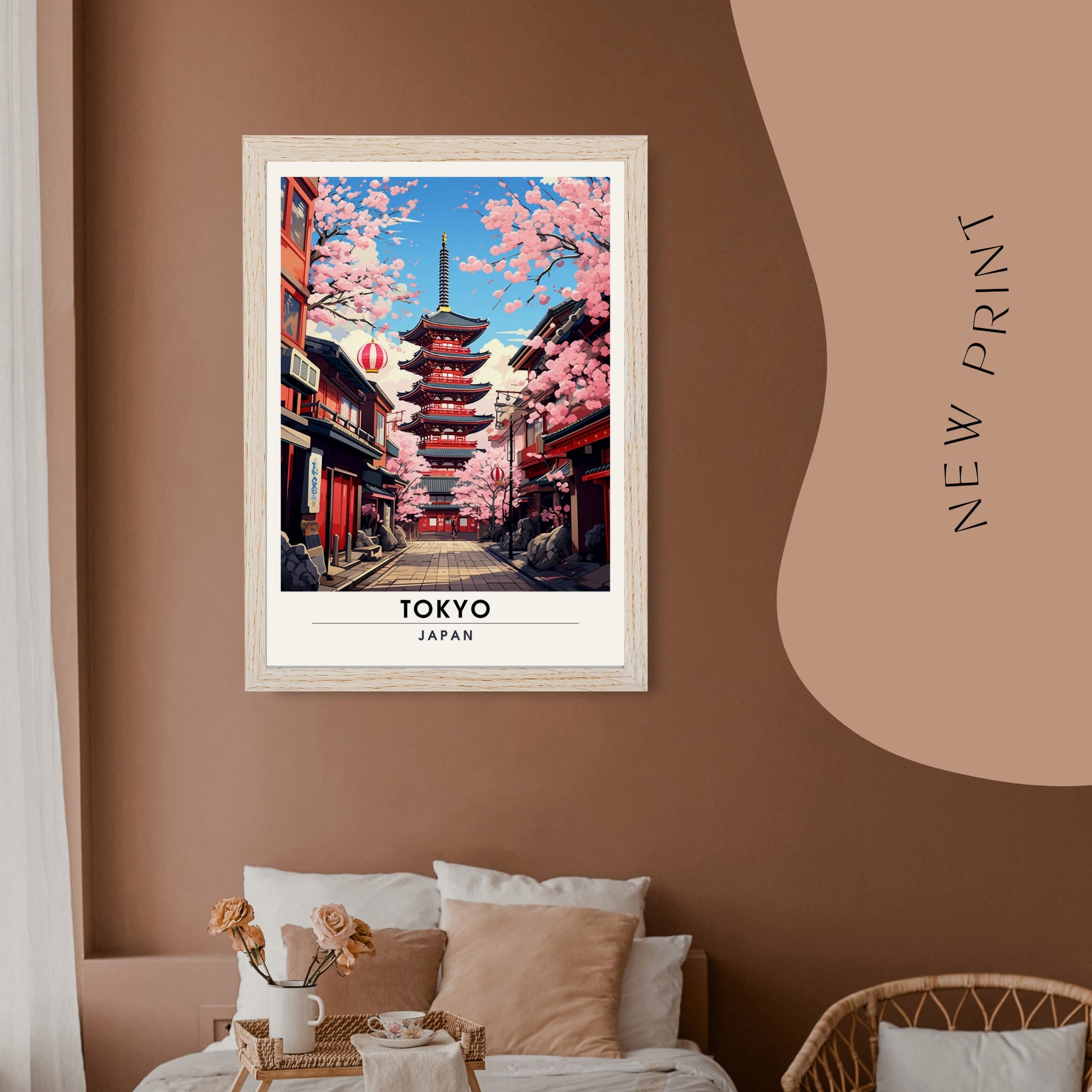 Impression Tokyo, Japon | Poster de voyage Tokyo