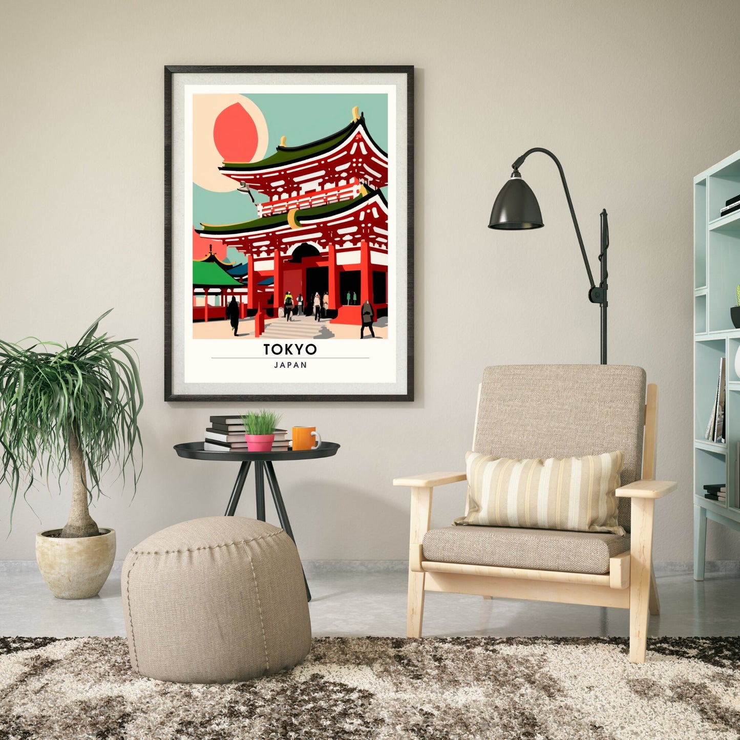 Impression Tokyo, Japon | Impression de voyage Tokyo | Poster Japon