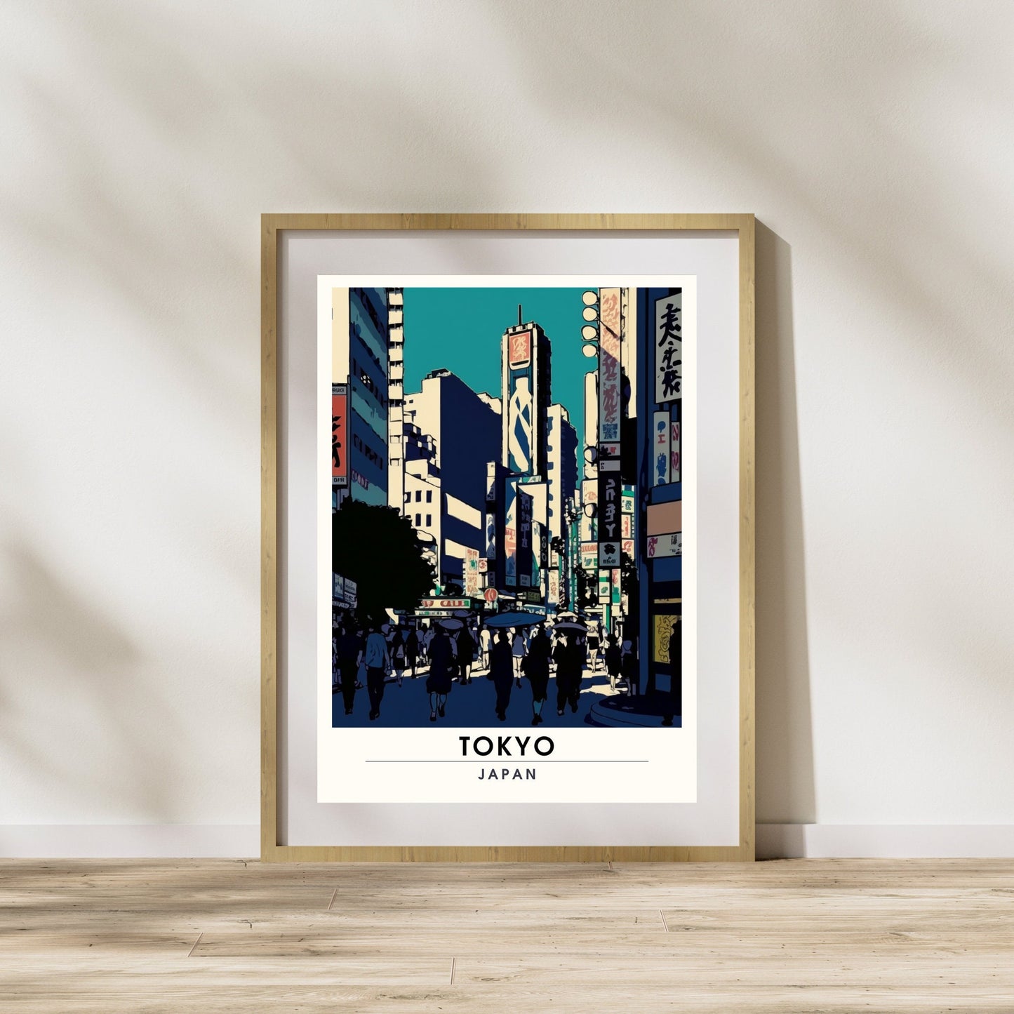 Impression Tokyo, Japon | Impression de voyage Tokyo | Poster Japon