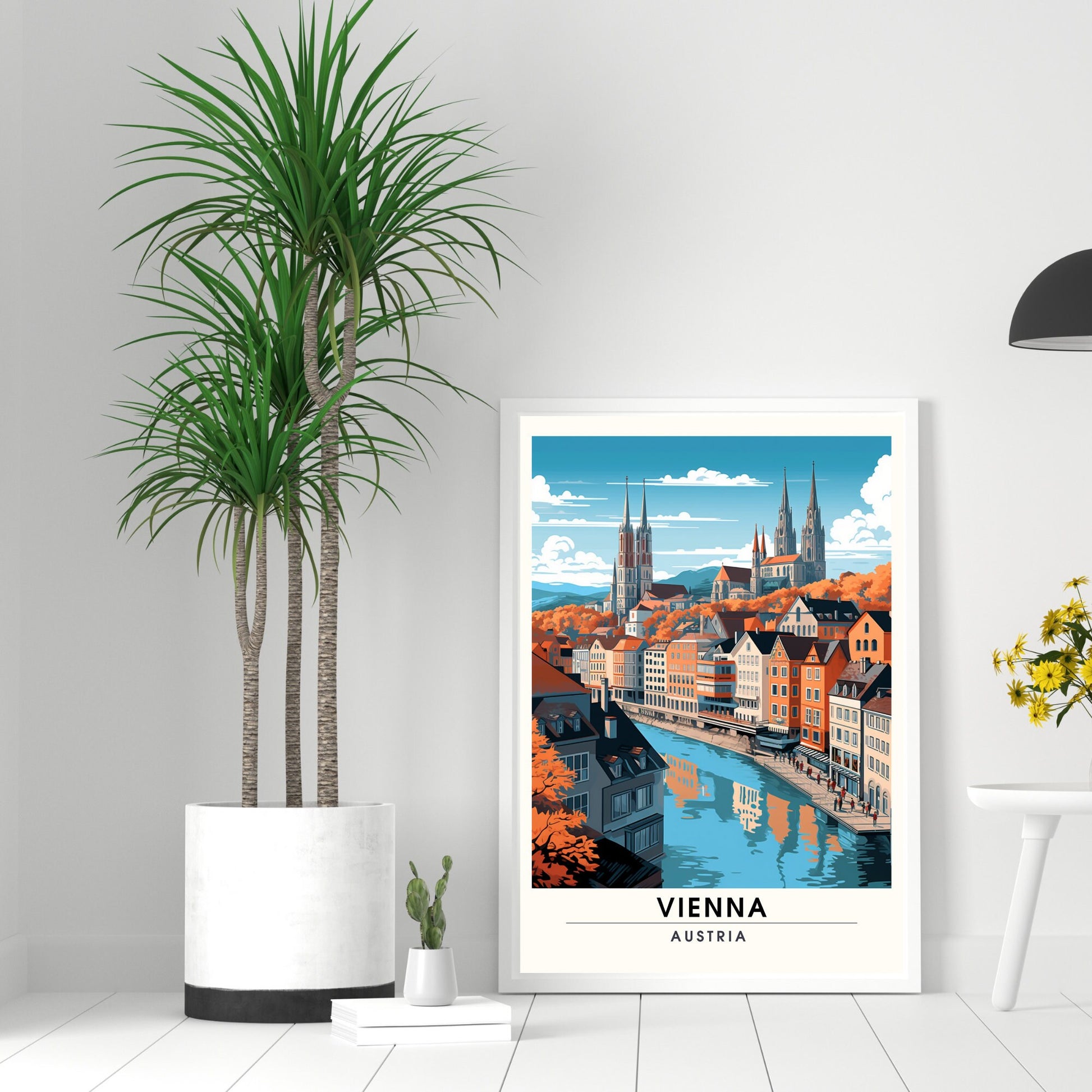 Impression Vienne | Impression de voyage Vienne | Poster Autriche