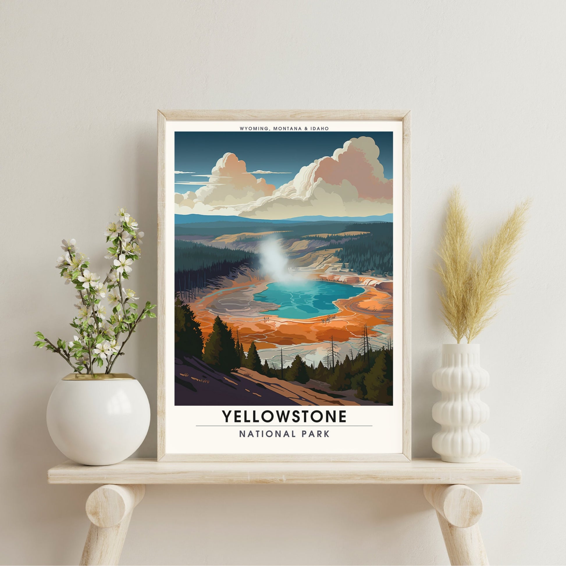 Yellowstone National Park print