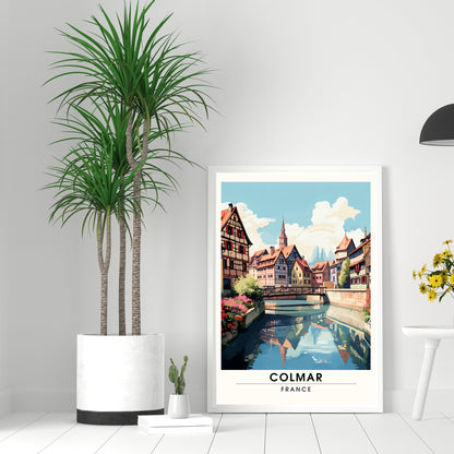 Impression Colmar | Impression de voyage Colmar | Poster de voyage