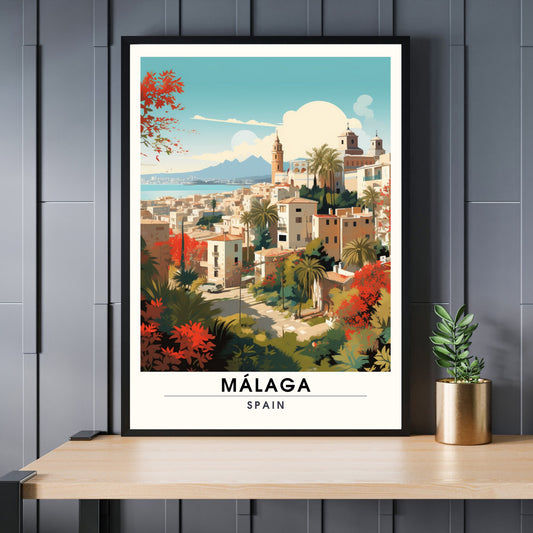 Impression Malaga | Impression de voyage Malaga, Espagne