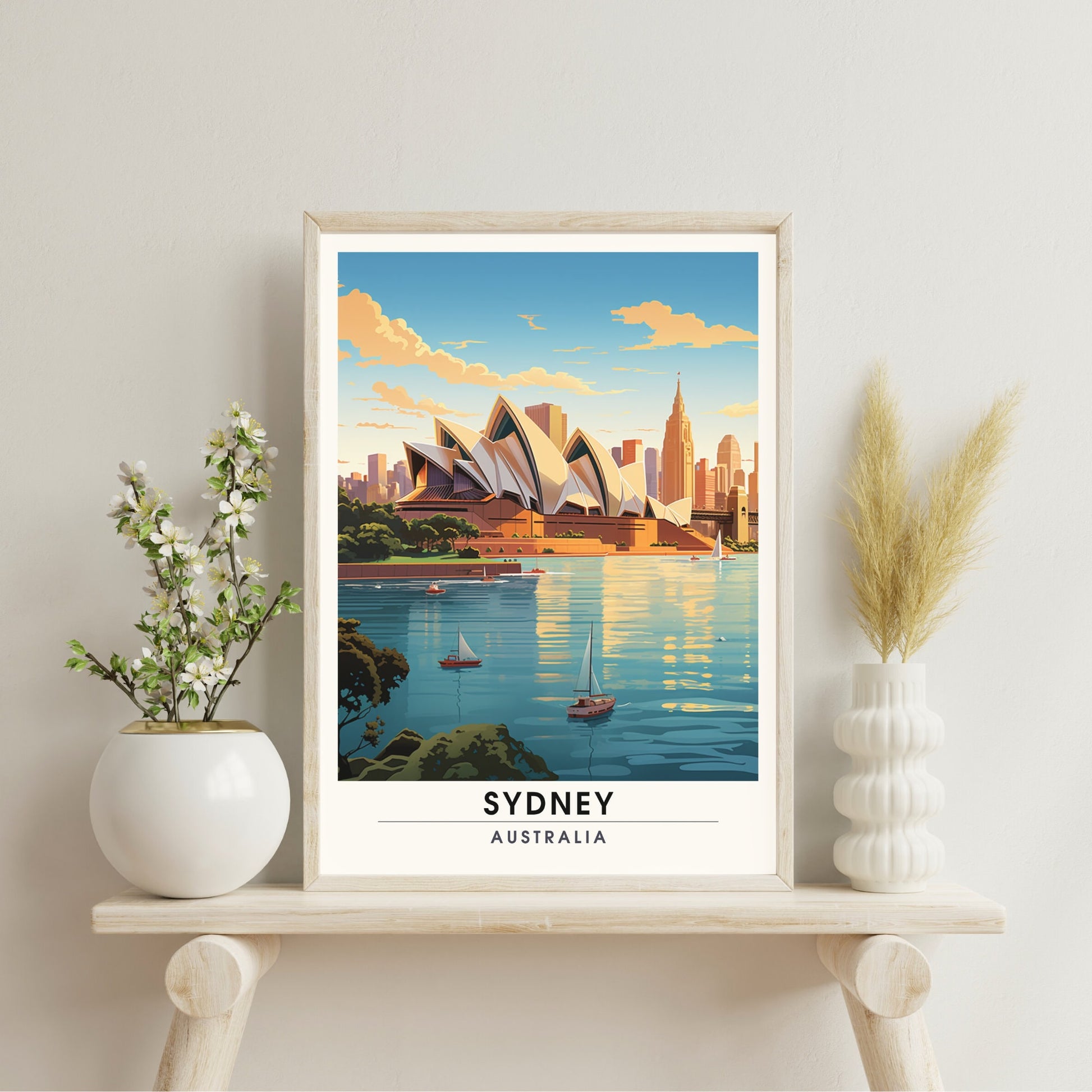 Impression Sydney, Australie | Poster de voyage Sydney