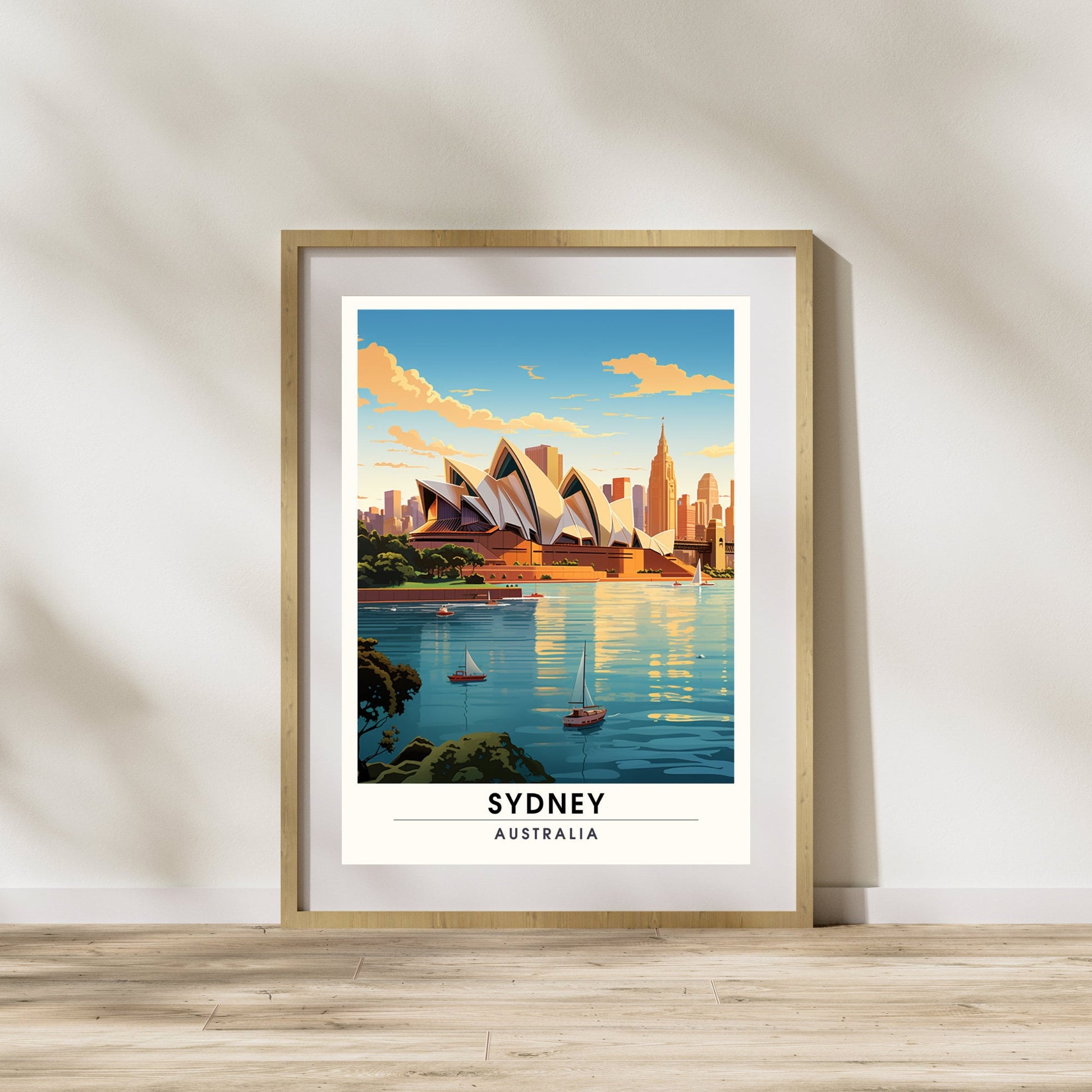 Impression Sydney, Australie | Poster de voyage Sydney