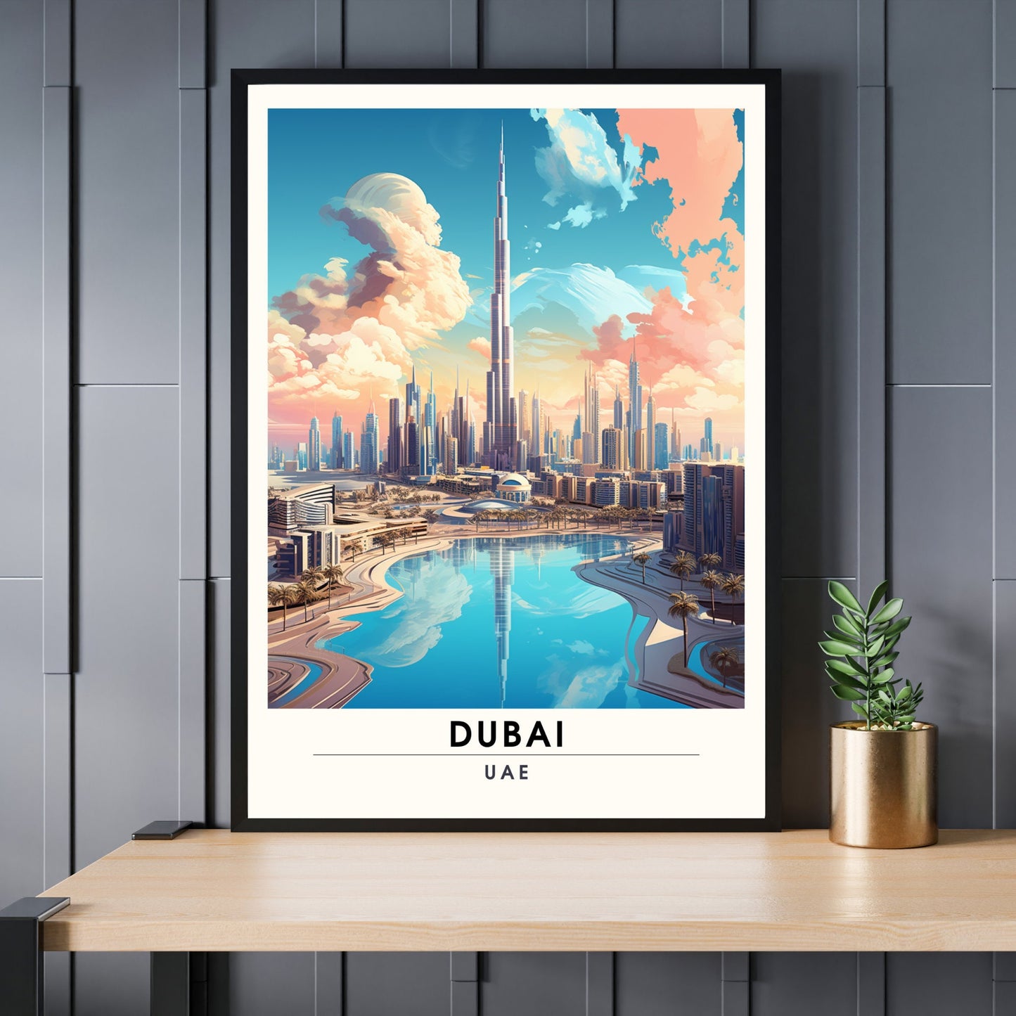 Impression Dubai | Poster Burj Khalifa