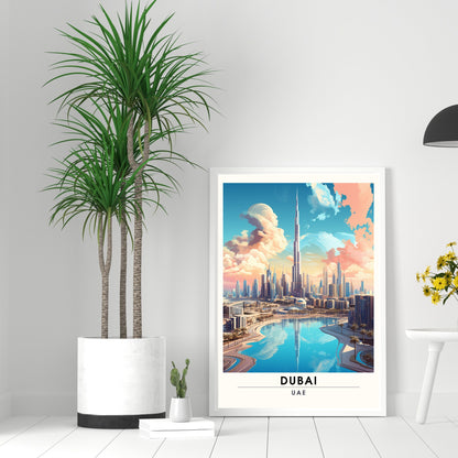 Impression Dubai | Poster Burj Khalifa