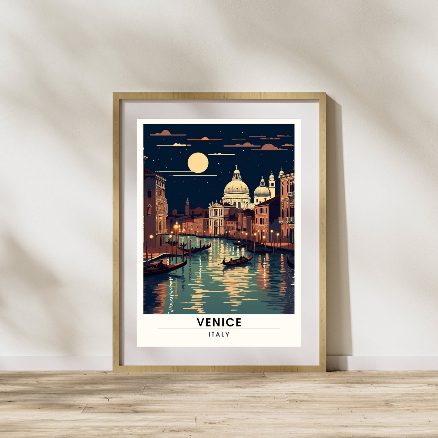 Impression Venise | Voyage Nocturne à Venise, Italie