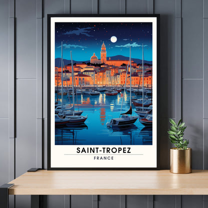 Impression Saint-Tropez | Voyage Nocturne à Saint-Tropez, France