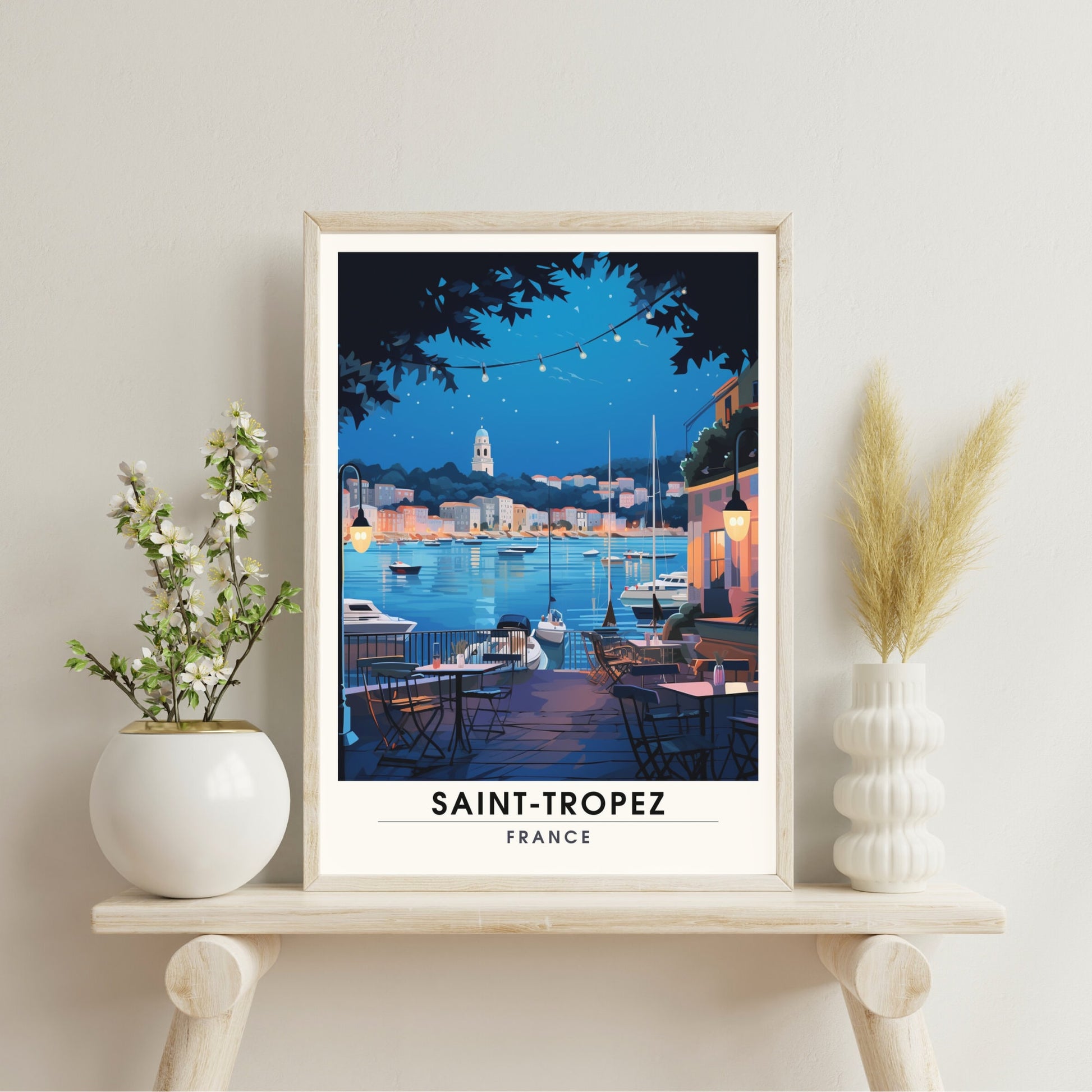 Impression Saint-Tropez | Saint-Tropez la nuit