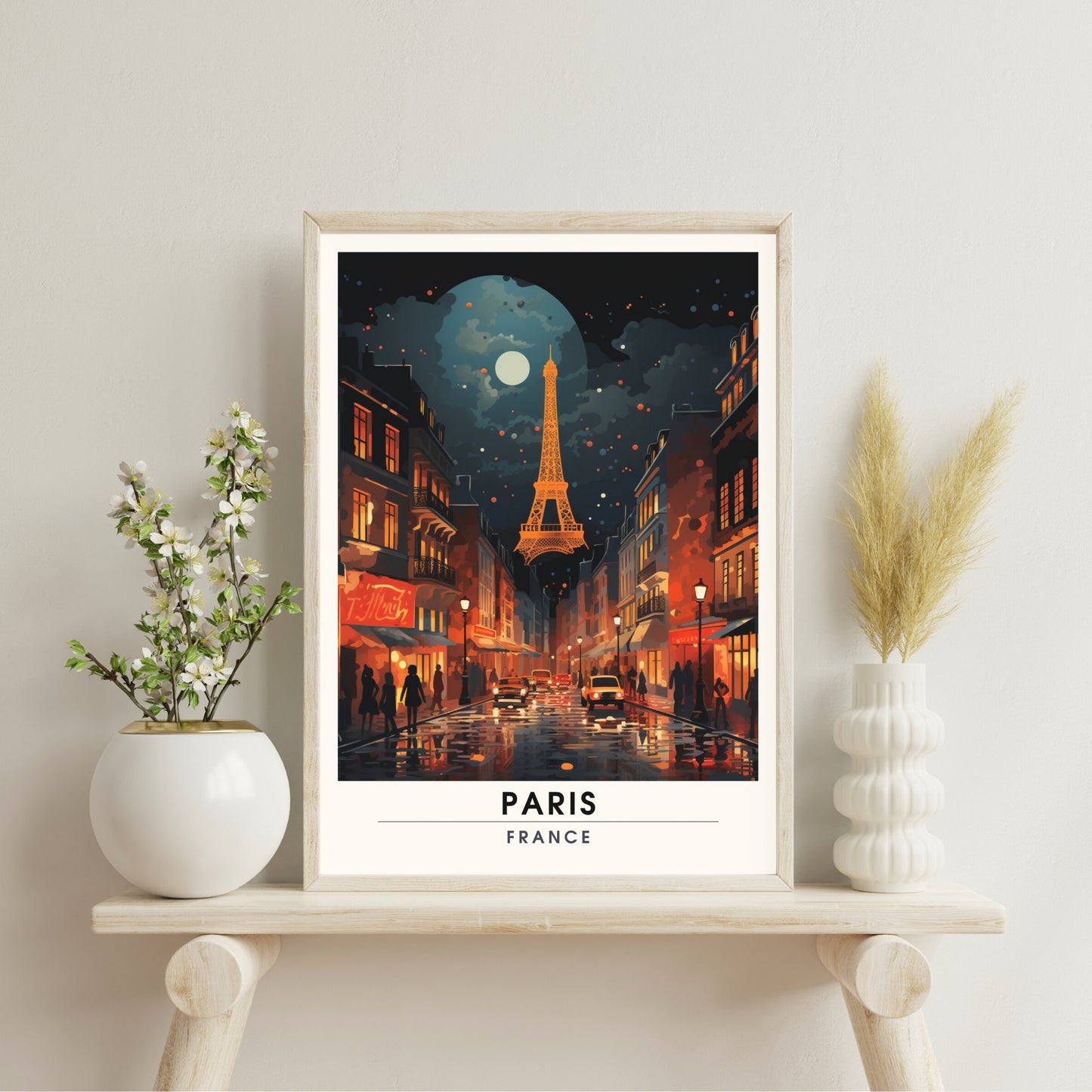 Impression Paris | Poster Paris la nuit