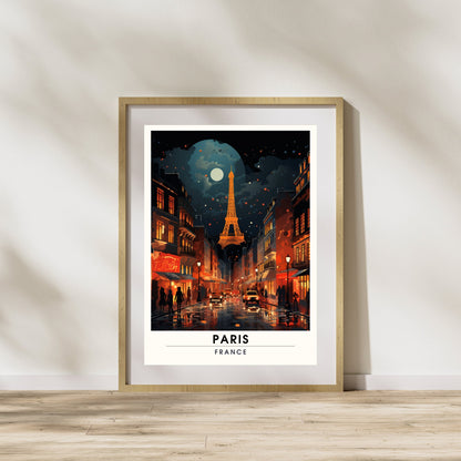 Impression Paris | Poster Paris la nuit