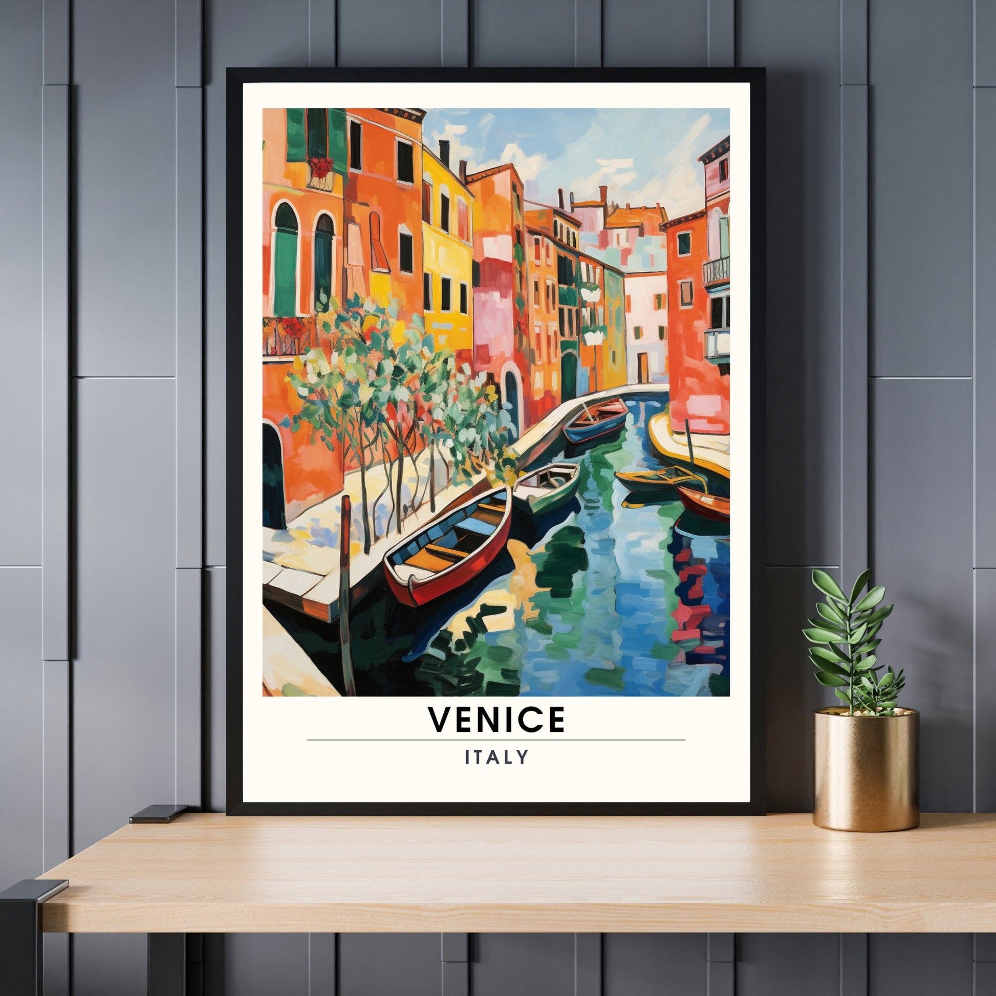 Impression Venise | Poster de voyage Venise