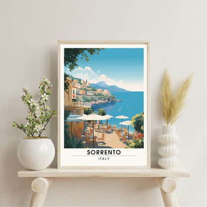 Impression Sorrento| Poster de voyage Sorrento