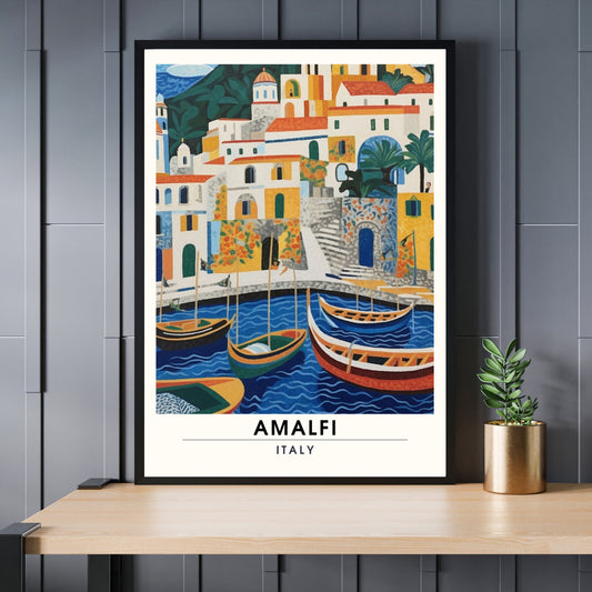 Impression Amalfi | Poster de voyage Amalfi | impression Italie