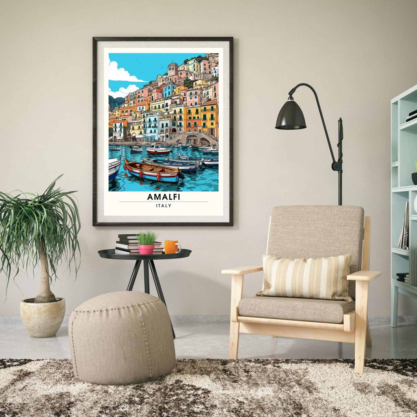 Impression Amalfi | Poster de voyage Amalfi | impression Italie