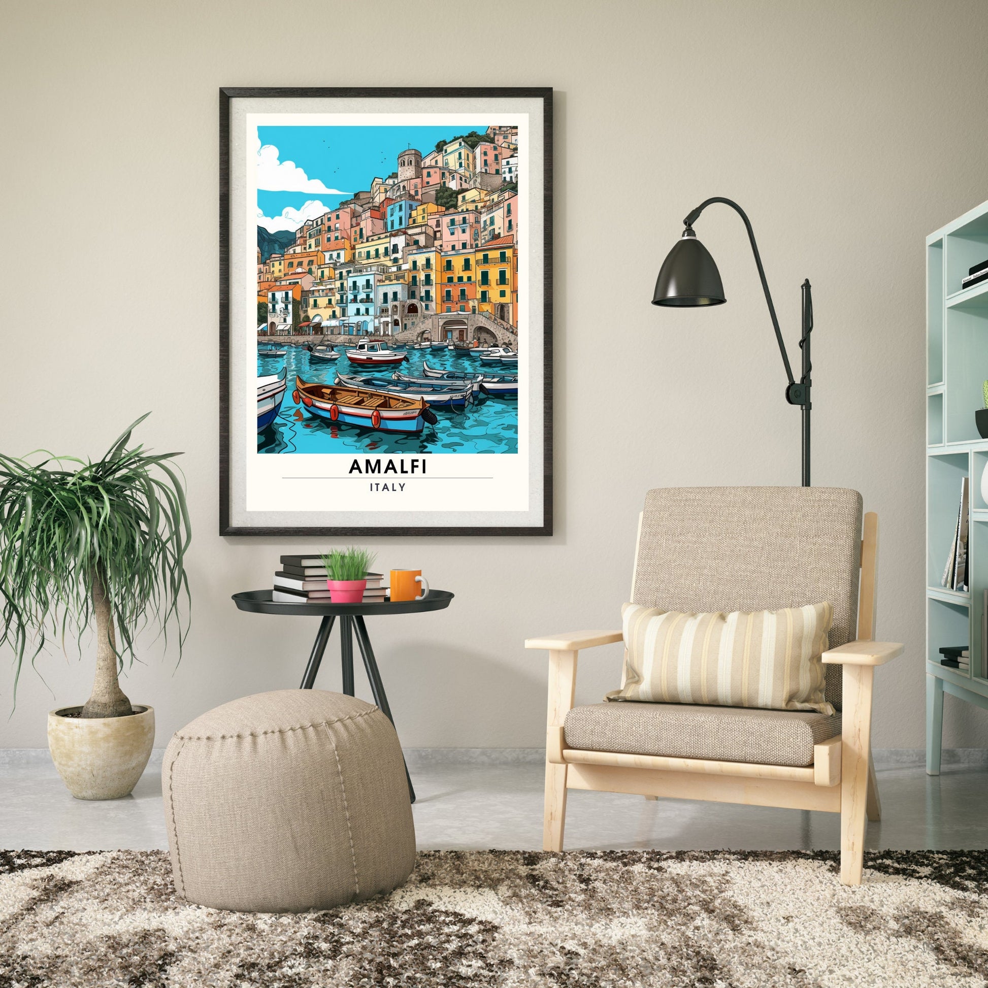 Impression Amalfi | Poster de voyage Amalfi | impression Italie