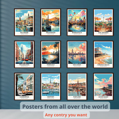 Travel prints | any 3 travel prints | set of 3 travel prints | Unique gift | travel posters | customised travel poster | Money saving