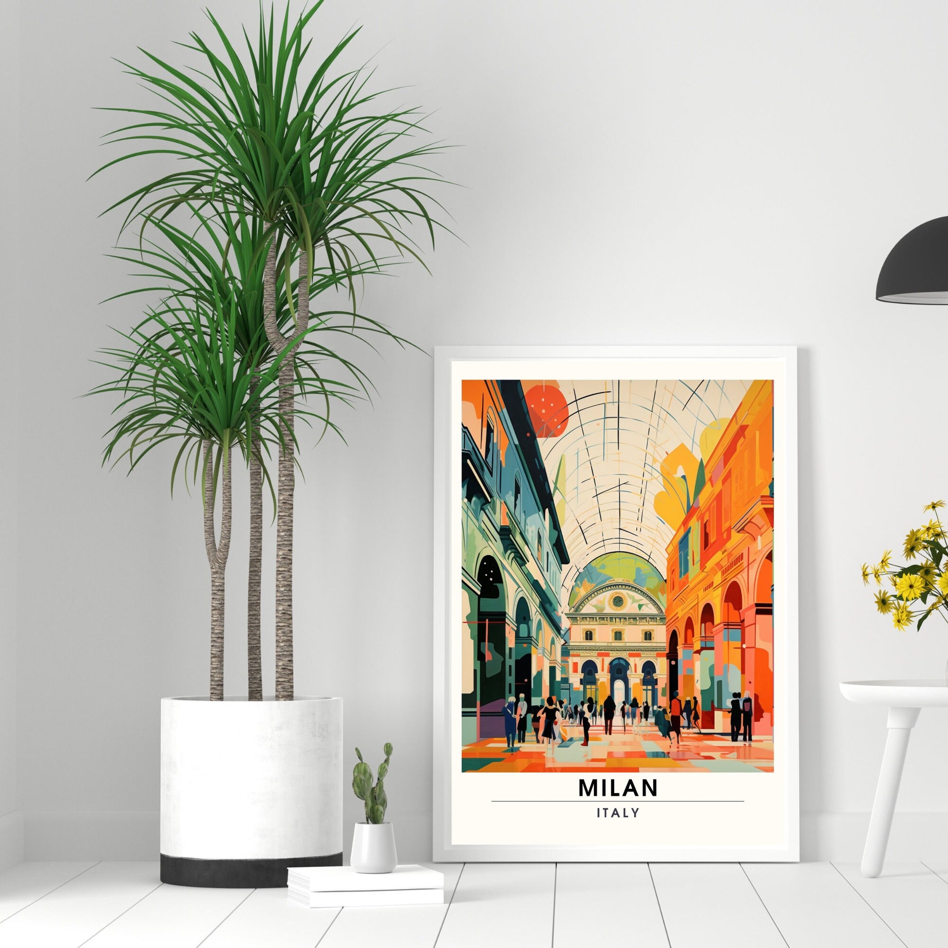 Impression Milan | Poster de voyage Milan | Galleria Vittorio Emanuele II