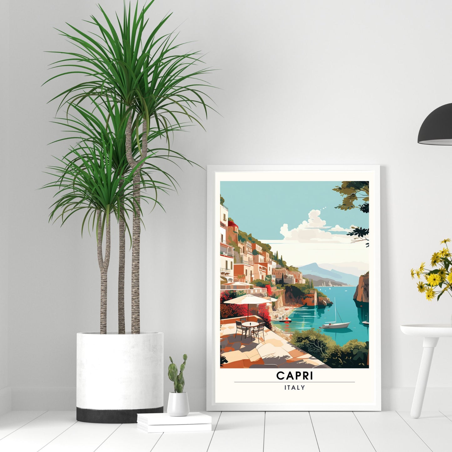 Impression Capri | Poster de voyage Capri, Italie