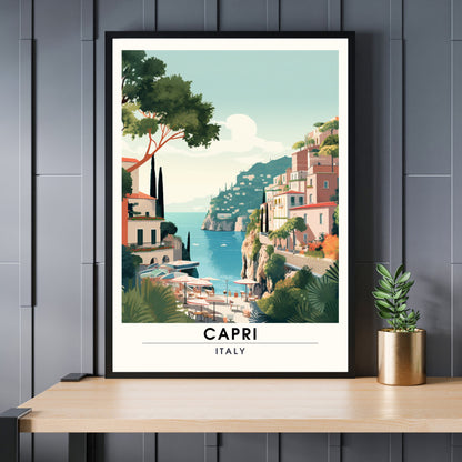 Impression Capri | Poster de voyage Capri