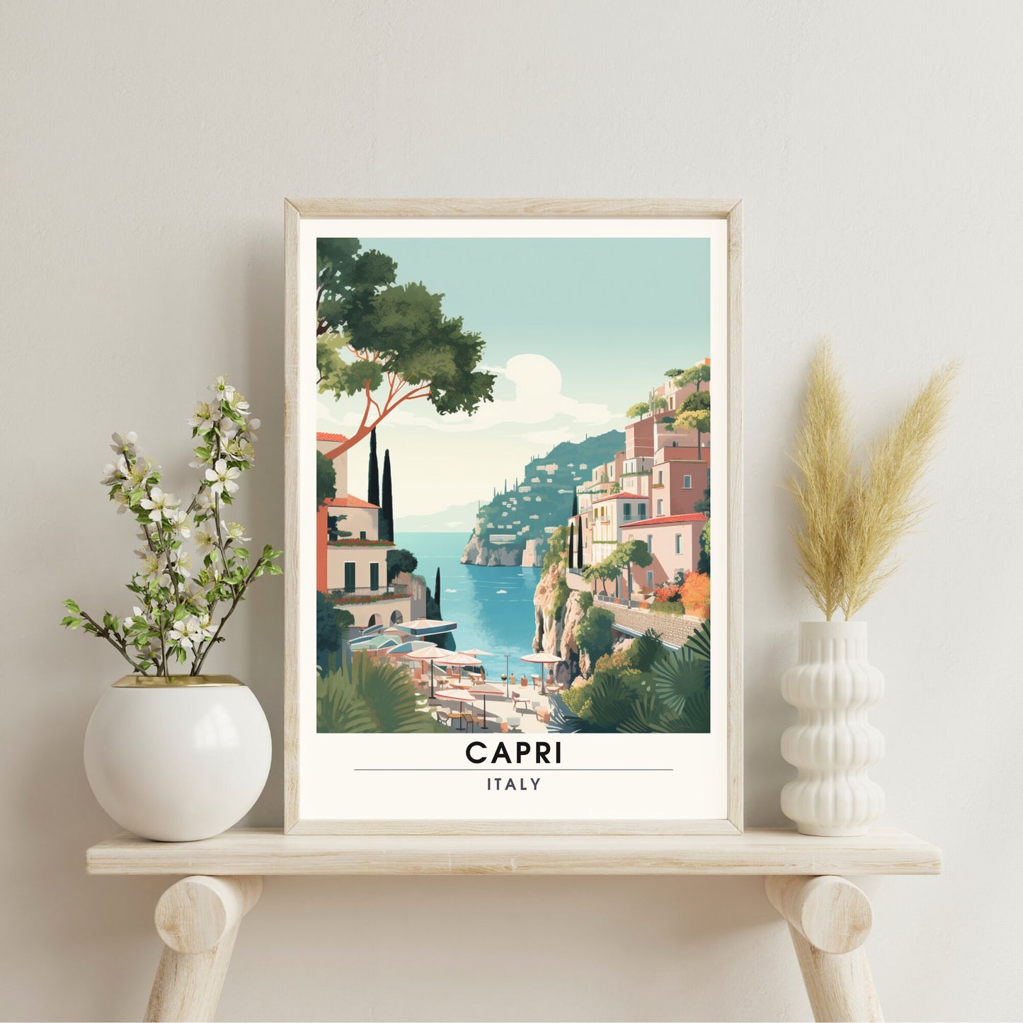 Impression Capri | Poster de voyage Capri