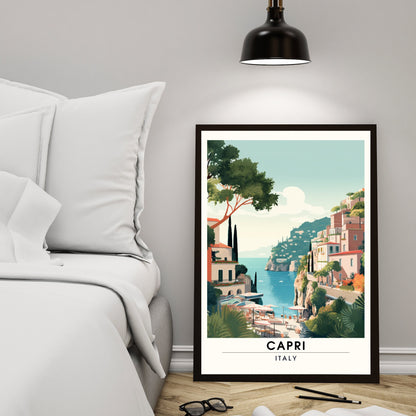 Impression Capri | Poster de voyage Capri