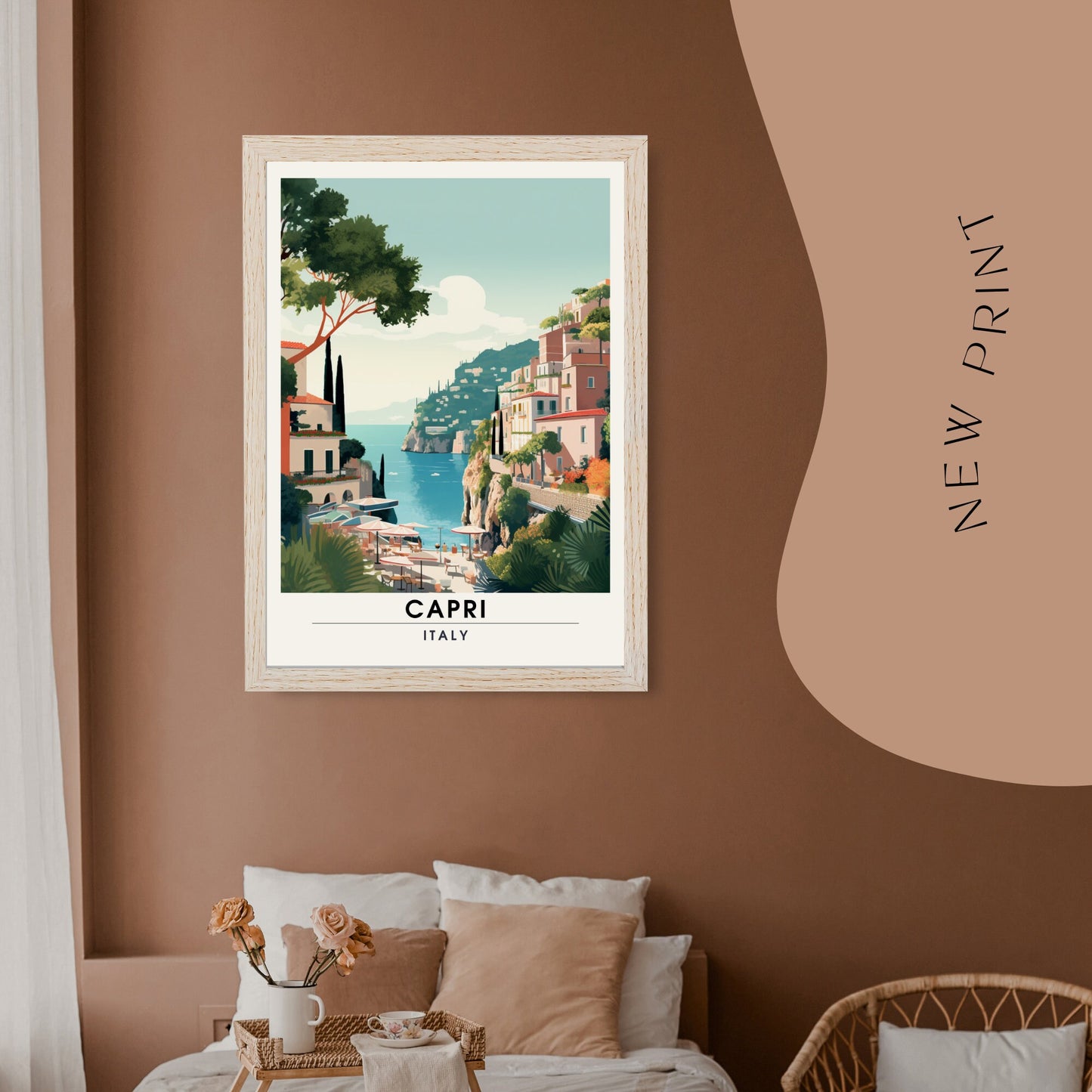 Impression Capri | Poster de voyage Capri