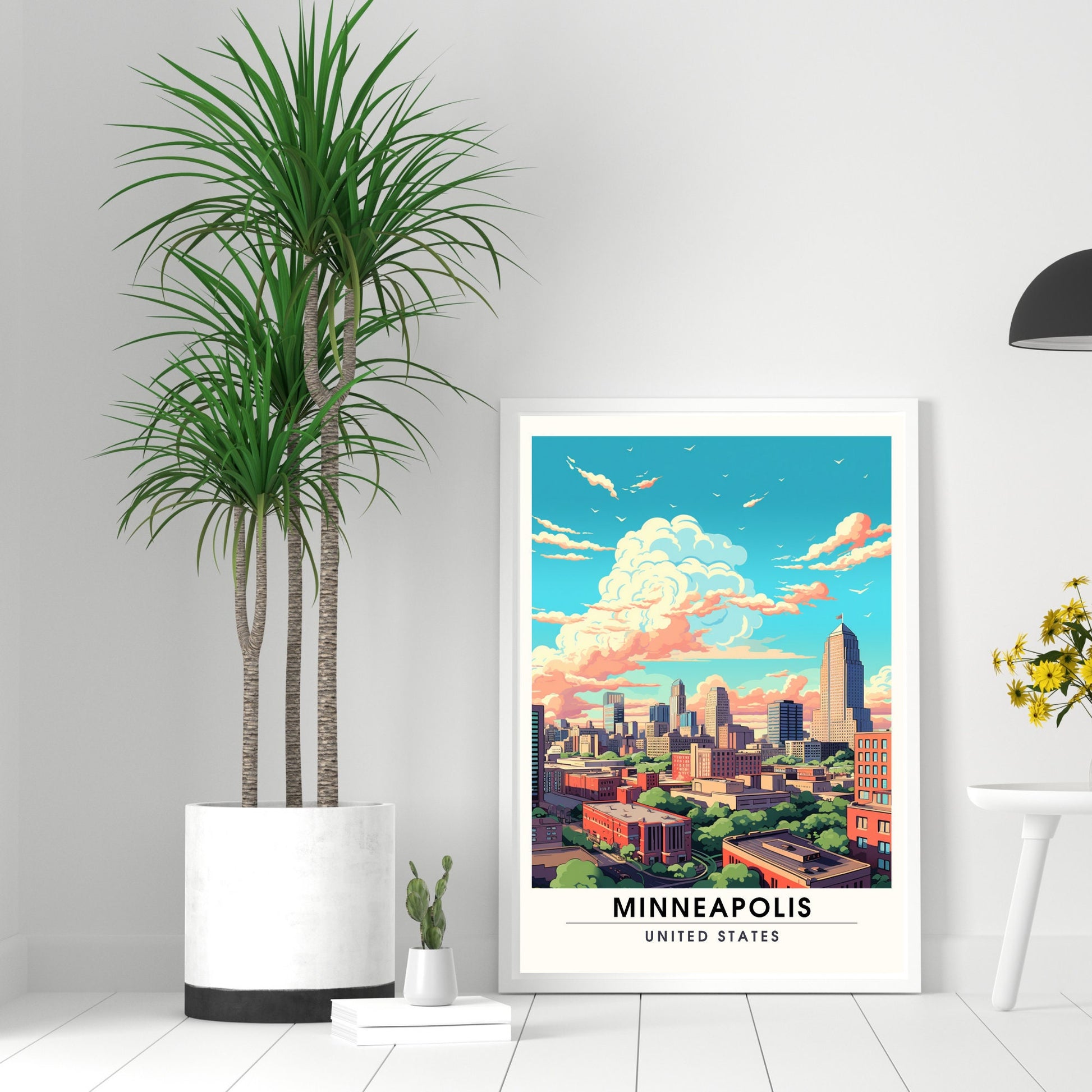 Impression Minneapolis | Impression de voyage Minneapolis | Poster Minnesota