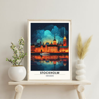 Impression Stockholm | voyage de nuit à Stockholm