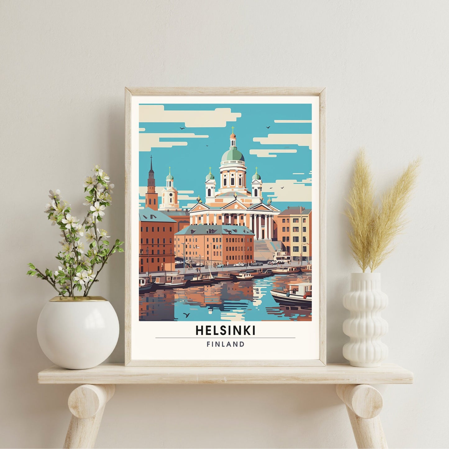 Impression Helsinki | Poster de Voyage Helsinki, Finlande