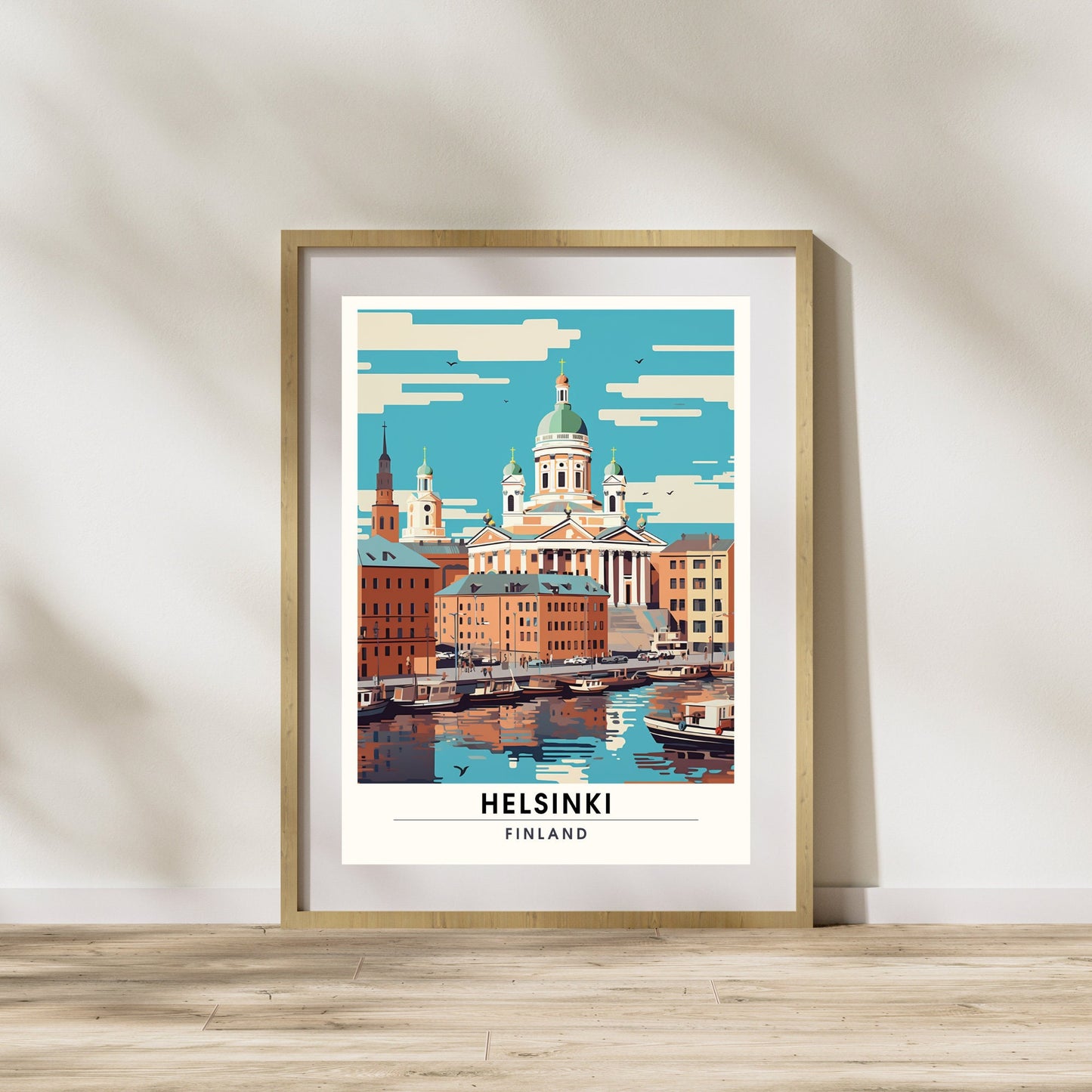 Impression Helsinki | Poster de Voyage Helsinki, Finlande