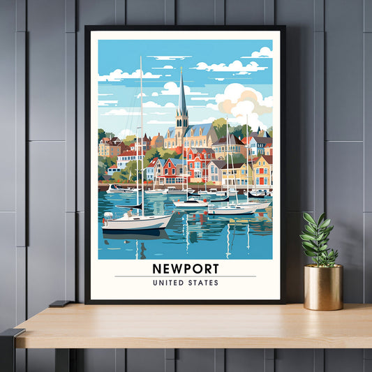 Impression Newport | Impression de voyage Newport, Rhode Island