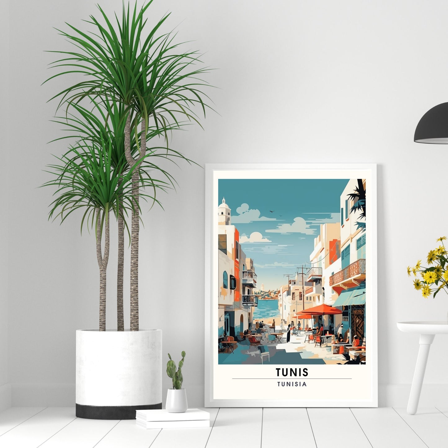 Impression Tunis | Impression de voyage Tunis | Poster Tunisie