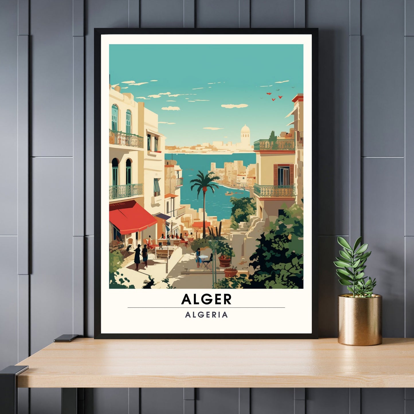 Impression Alger | Voyage à travers la Casbah jusqu'à la Baie