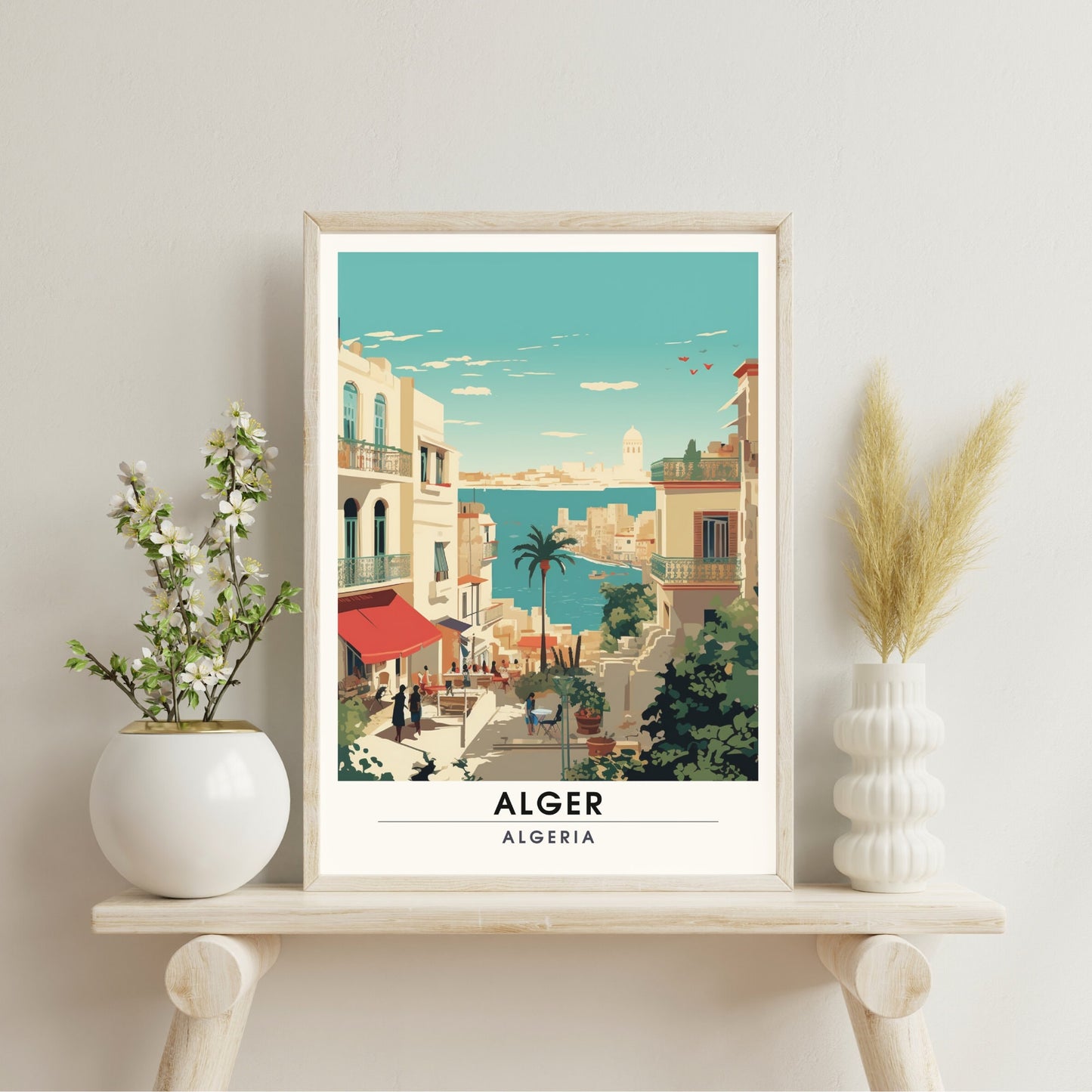 Impression Alger | Voyage à travers la Casbah jusqu'à la Baie