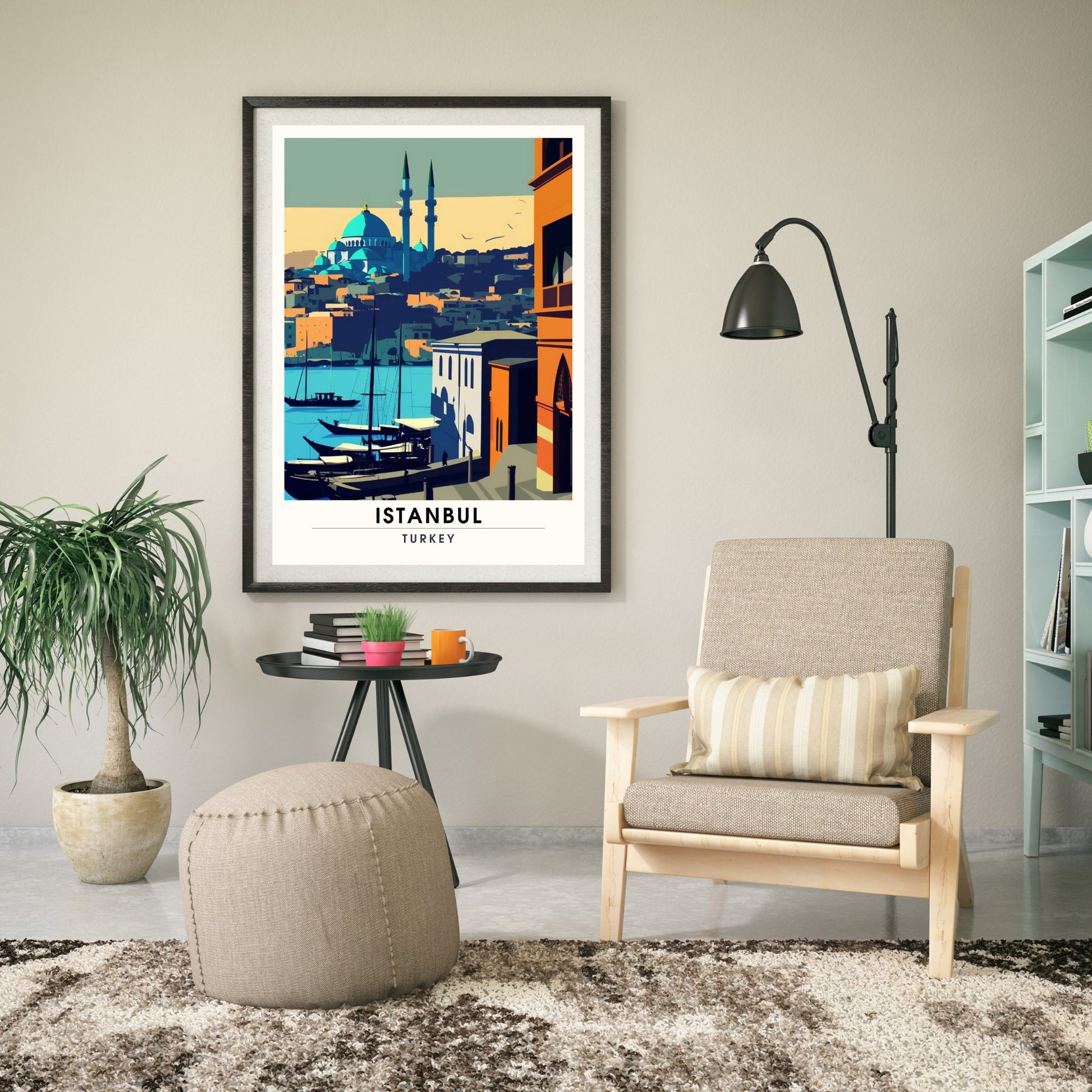 Impression Istanbul | Impression de voyage Istanbul | Poster Turquie