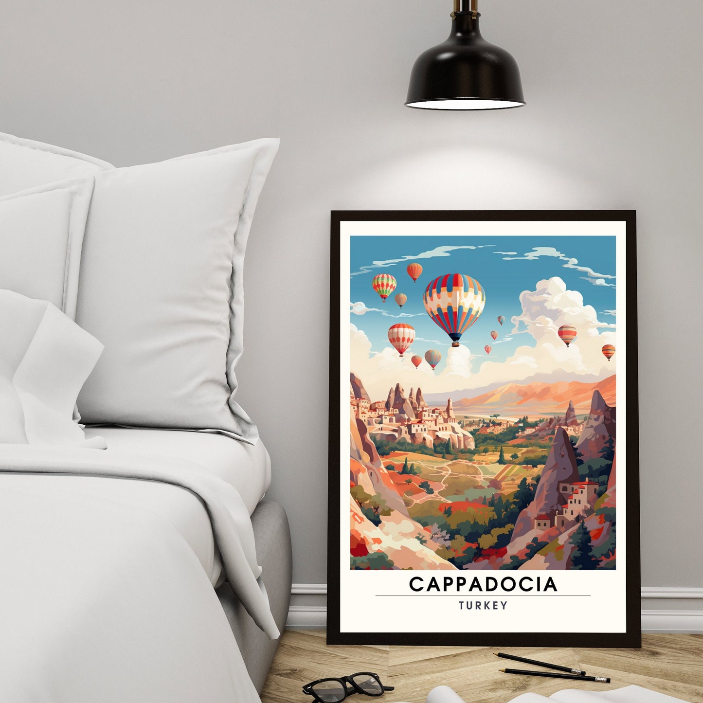 Impression Cappadoce | Impression de voyage Cappadoce | Poster Turquie