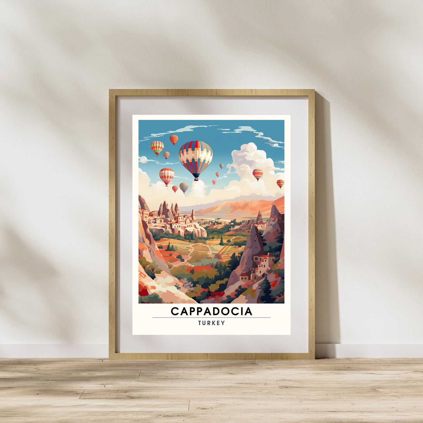 Impression Cappadoce | Impression de voyage Cappadoce | Poster Turquie