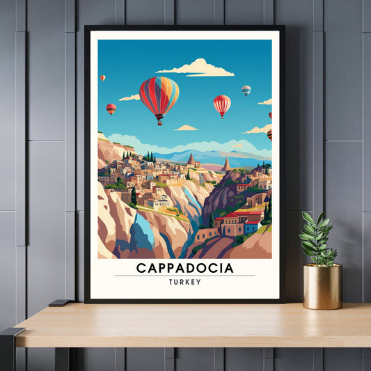 Impression Cappadoce | Impression de voyage Cappadoce | Poster Turquie