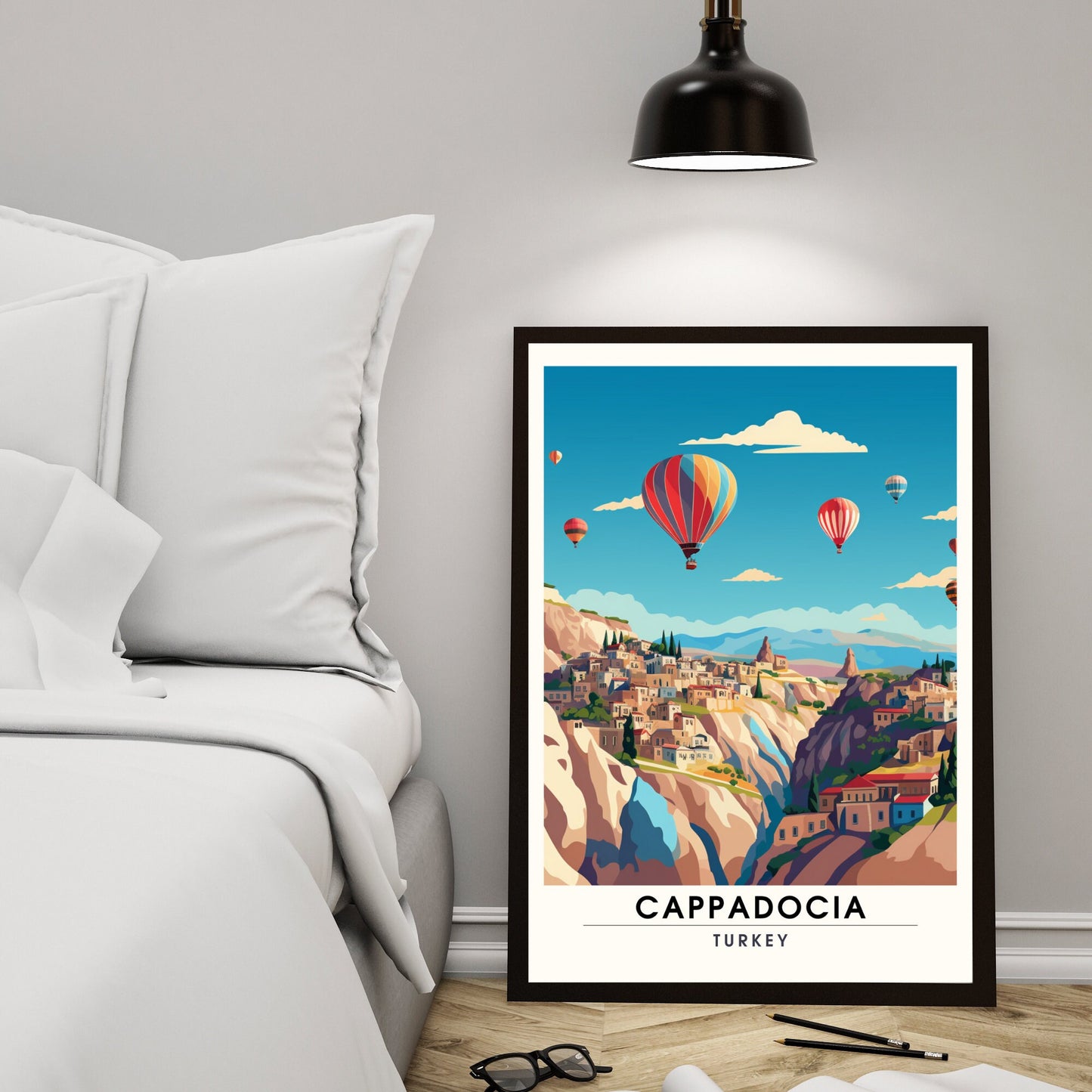 Impression Cappadoce | Impression de voyage Cappadoce | Poster Turquie