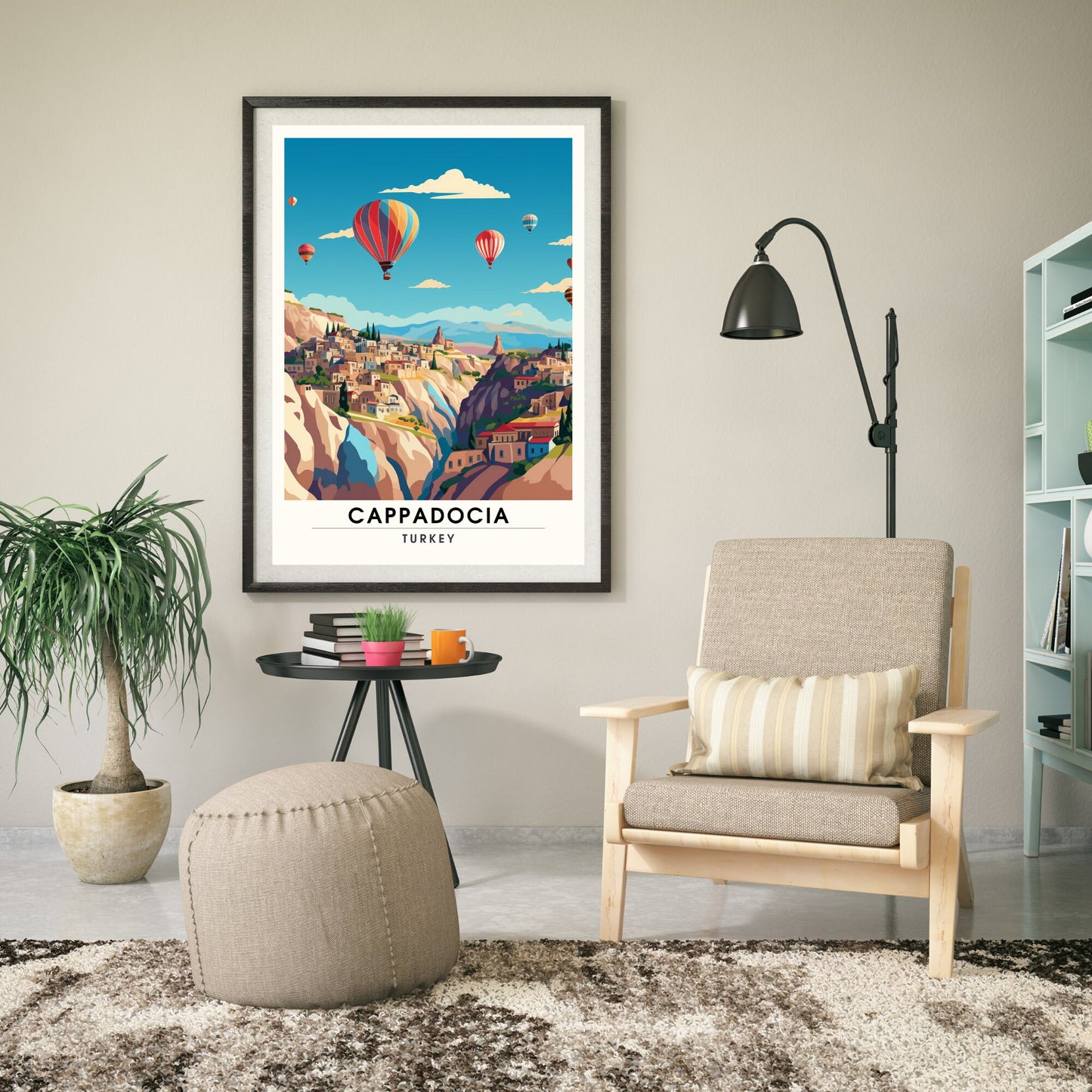 Impression Cappadoce | Impression de voyage Cappadoce | Poster Turquie