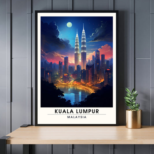 Impression Kuala Lumpur | Impression de voyage Kuala Lumpur | Voyage nocturne à Kuala Lumpur