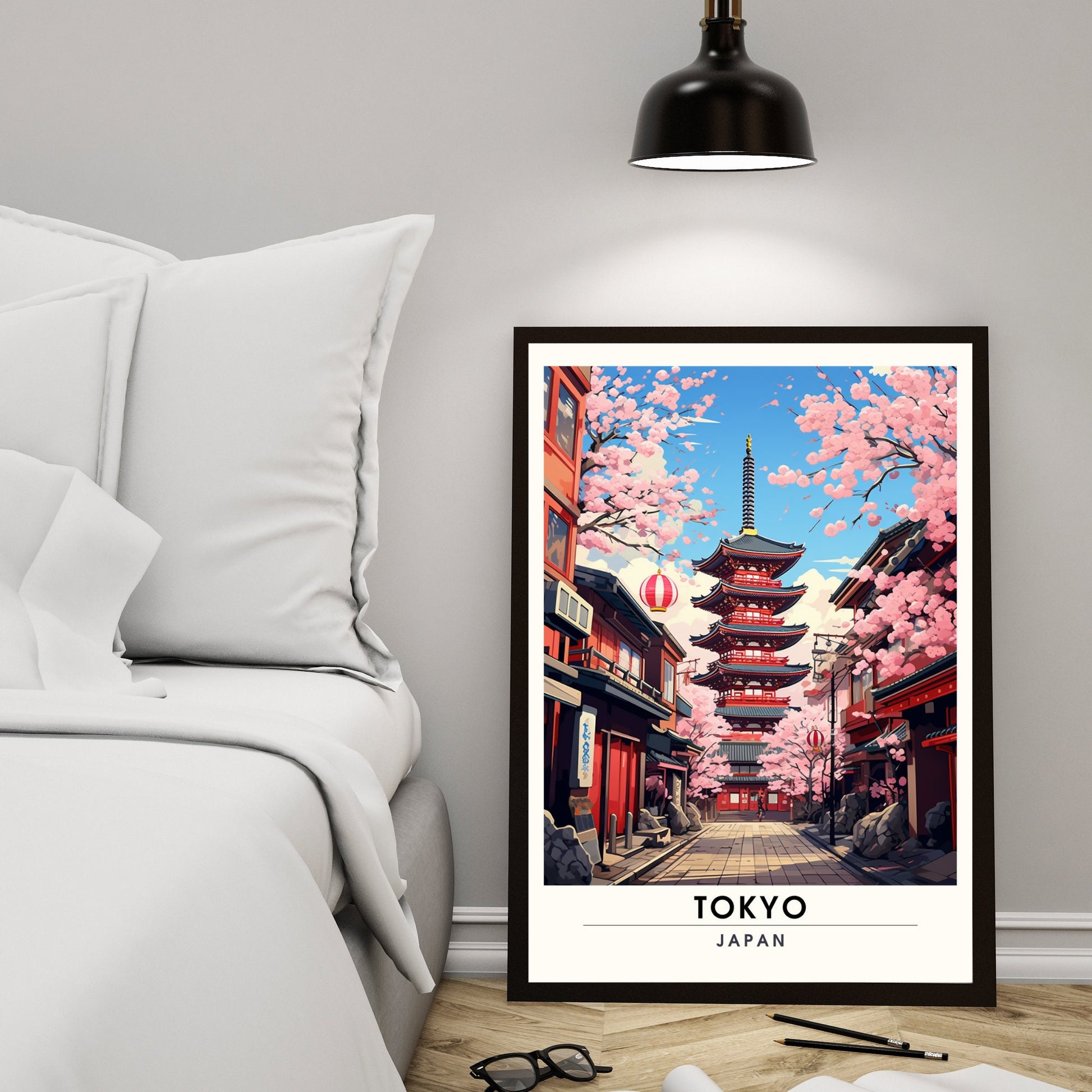 Impression Tokyo, Japon | Poster de voyage Tokyo