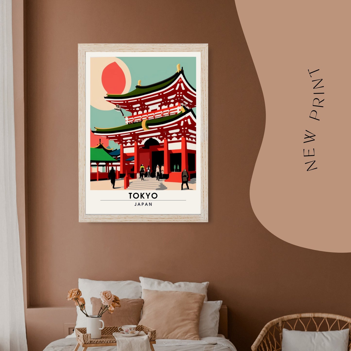 Impression Tokyo, Japon | Impression de voyage Tokyo | Poster Japon