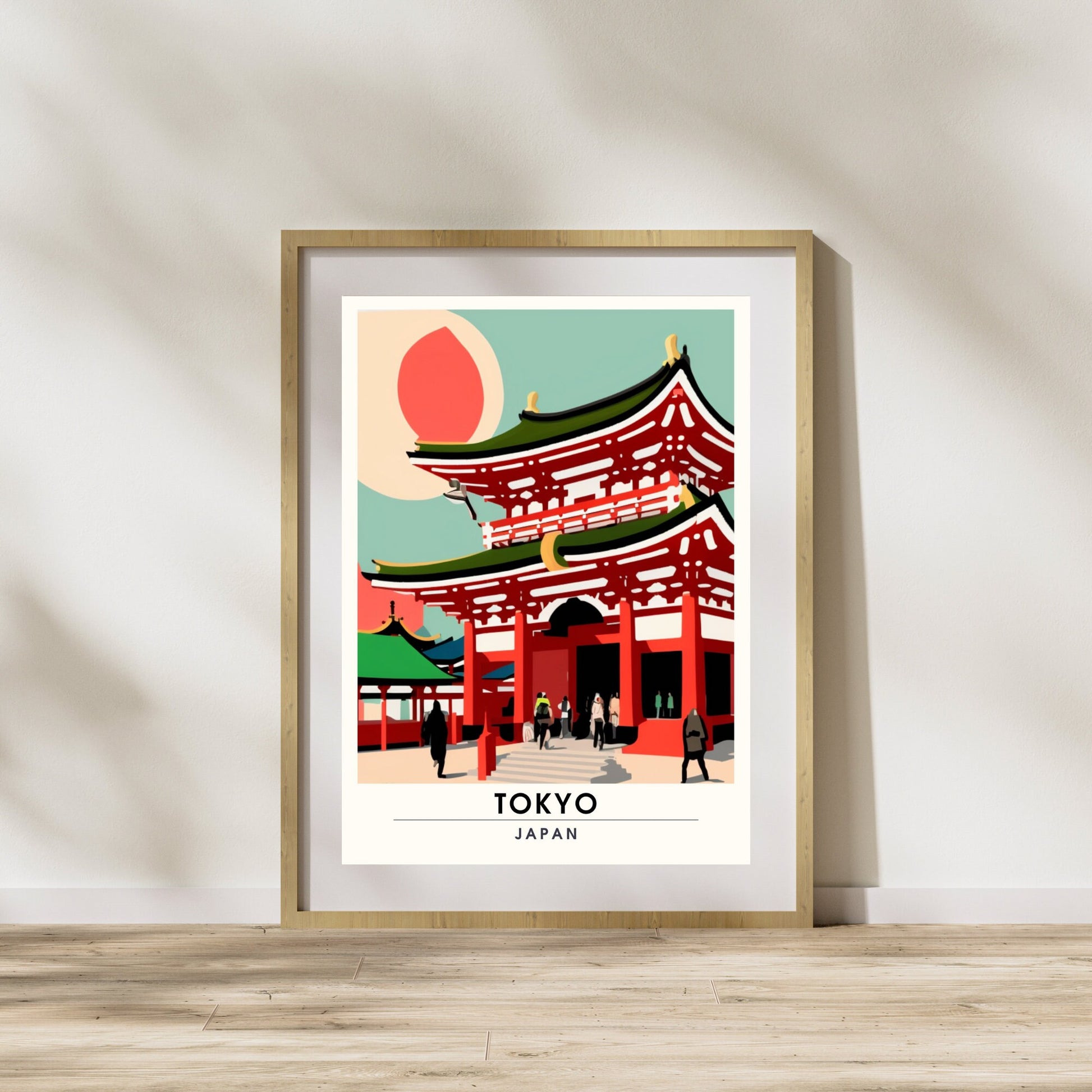 Impression Tokyo, Japon | Impression de voyage Tokyo | Poster Japon