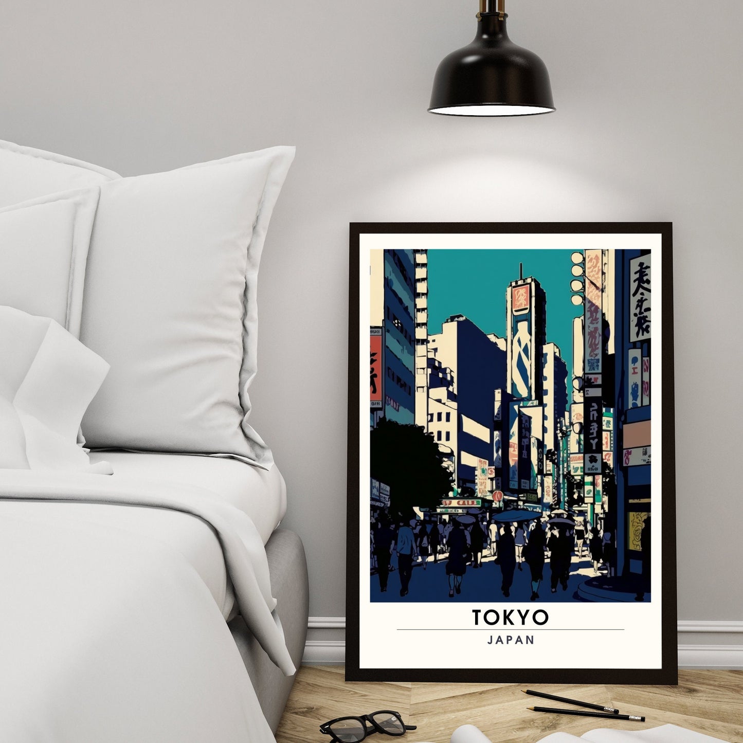 Impression Tokyo, Japon | Impression de voyage Tokyo | Poster Japon