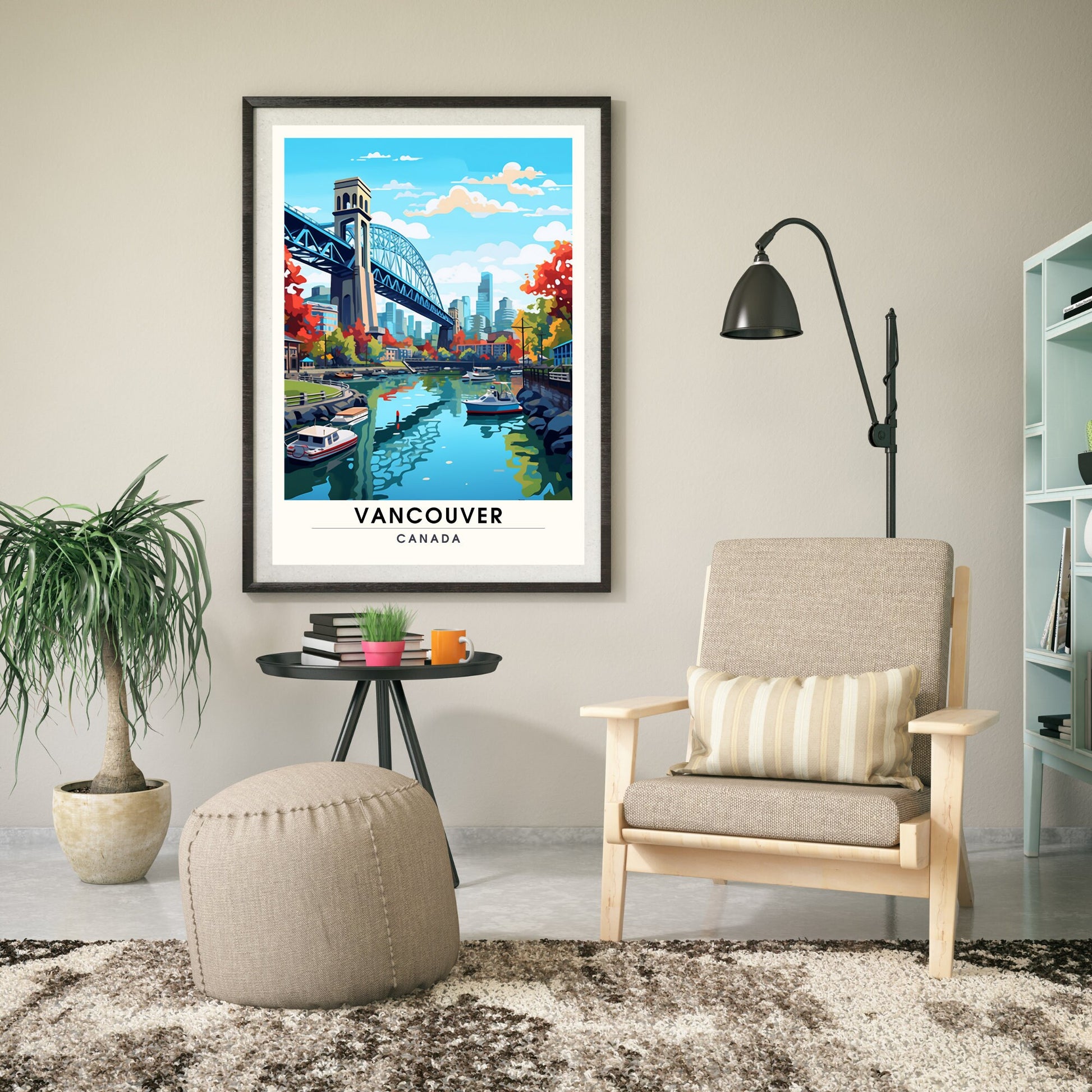 Impression Vancouver | Poster de voyage Vancouver | Impression de voyage Canada