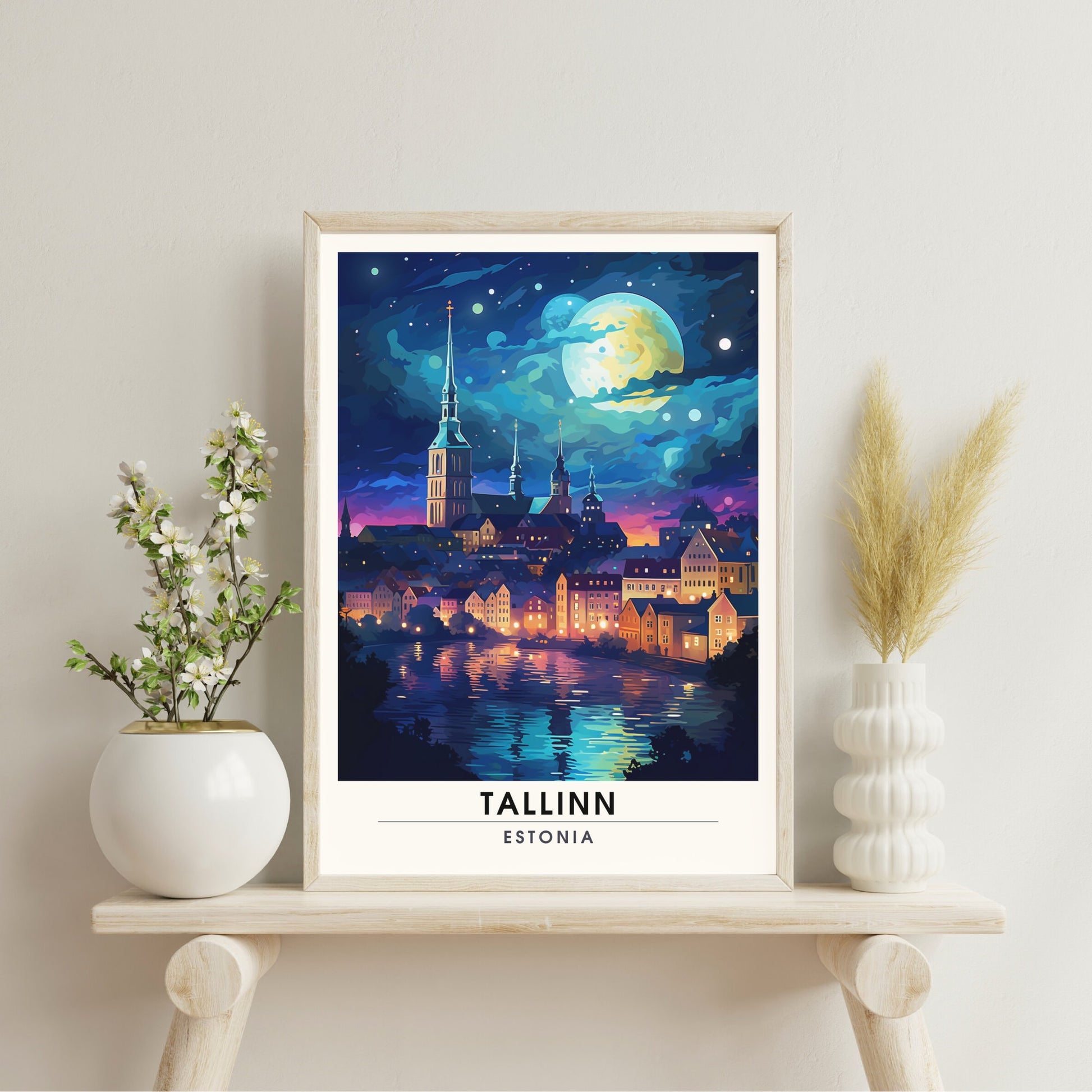 Impression Tallinn, Estonie | voyage nocturne à Tallinn