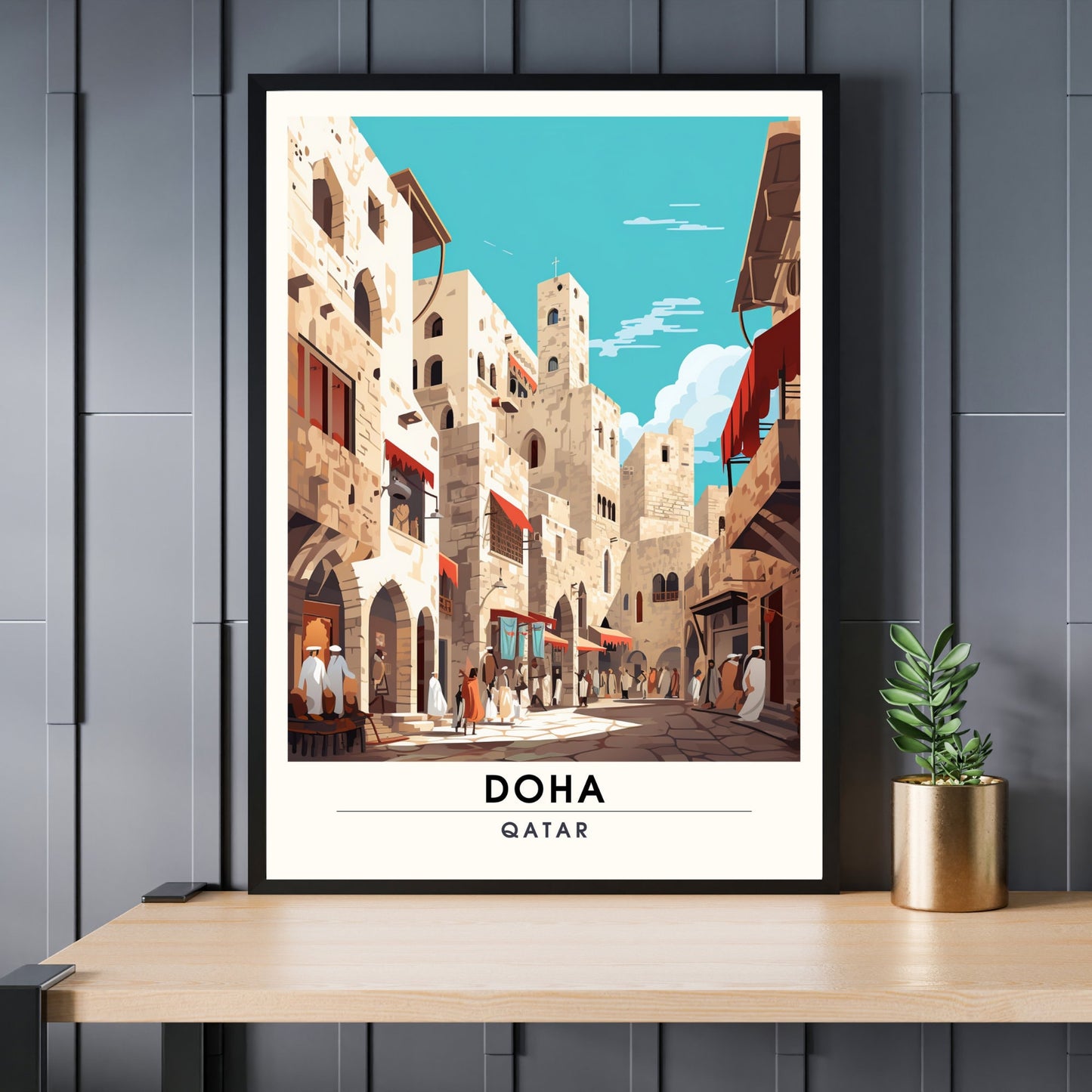 Impression Doha | impression de voyage Doha, Qatar | Souq Waqif